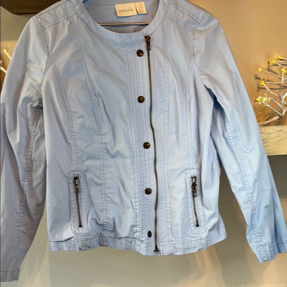 Chico's Light Blue Women's Jacket